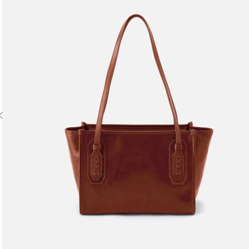NEW HOBO women's expedition small tote bag in pecan ridge